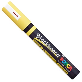 三菱鉛筆　ブラックボードポスカ　中字丸芯　黄　ＰＣＥ２００５Ｍ１Ｐ．２　１本
