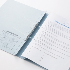 コクヨ　ガバットファイル（紙製）　Ａ４タテ　１０００枚収容　背幅１３－１１３ｍｍ　青　フ－９０Ｂ　１セット（１０冊）5