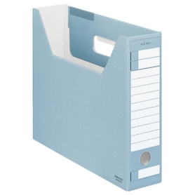 コクヨ　ファイルボックス－ＦＳ（Ｄタイプ）　Ａ４ヨコ　背幅７５ｍｍ　青　Ａ４－ＳＦＤ－Ｂ　１パック（５冊）