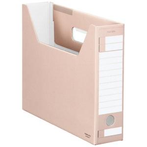 コクヨ　ファイルボックス－ＦＳ（Ｄタイプ）　Ａ４ヨコ　背幅７５ｍｍ　ピンク　Ａ４－ＳＦＤ－Ｐ　１パック（５冊）1