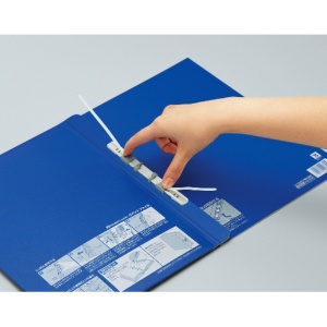 コクヨ　ガバットファイル（ハイグレード）　Ａ４タテ　１０００枚収容　背幅１４～１１４ｍｍ　青　フ－ＶＧ９０Ｂ　１冊8