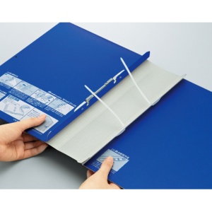コクヨ　ガバットファイル（ハイグレード）　Ａ４タテ　１０００枚収容　背幅１４～１１４ｍｍ　青　フ－ＶＧ９０Ｂ　１冊10