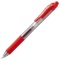 ＴＡＮＯＳＥＥ　ノック式ゲルインクボールペン　ニードルタイプ　０．５ｍｍ　赤　１本