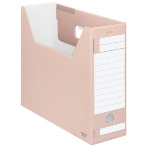 コクヨ　ファイルボックス－ＦＳ（Ｄタイプ）　Ａ４ヨコ　背幅１０２ｍｍ　ピンク　Ａ４－ＬＦＤ－Ｐ　１パック（５冊）1