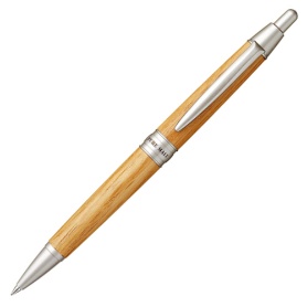 三菱鉛筆　油性ボールペン　ピュアモルト　０．７ｍｍ　黒　（軸色：ナチュラル）　ＳＳ１０２５．７０　１本