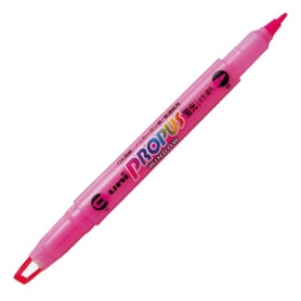 三菱鉛筆　蛍光ペン　プロパス・ウインドウ　桃　ＰＵＳ１０２Ｔ．１３　１本
