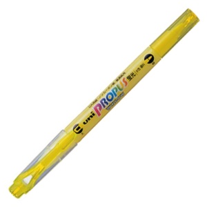 三菱鉛筆　蛍光ペン　プロパス・ウインドウ　黄　ＰＵＳ１０２Ｔ．２　１本1