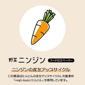 ヒサゴ　サステナブルクラッポ　Ａ４　野菜（ニンジン）　ＦＳＣＳＣ０９Ｓ　１冊（１０枚）3