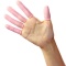 ブラストン　制電指サック（ピンク）　Ｌ　ＢＳＣ－ＡＳＦＣＰ－Ｌ　１袋（５００個）