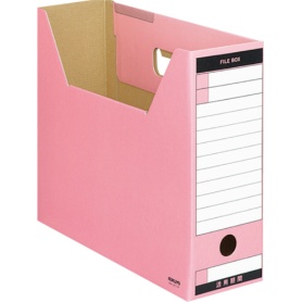 コクヨ　ファイルボックス－ＦＳ（Ｔタイプ）　Ａ４ヨコ　背幅１０２ｍｍ　ピンク　Ａ４－ＬＦＴ－Ｐ　１冊