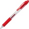 ＴＡＮＯＳＥＥ　ノック式ゲルインクボールペン　０．７ｍｍ　赤　１本