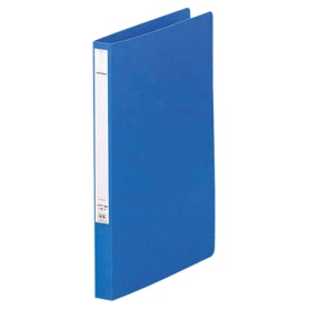 リヒトラブ　パンチレスファイル（ＨＥＡＶＹ　ＤＵＴＹ）　Ａ４タテ　１６０枚収容　背幅２５ｍｍ　藍　Ｆ－３６７－９　１冊