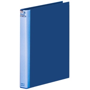 マルマン　ダブロックファイル　Ａ４タテ　３０穴　２００枚収容　背幅３８ｍｍ　ブルー　Ｆ９４８Ｒ－０２　１冊1