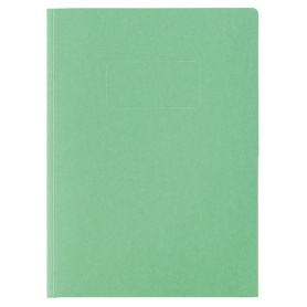 ライオン事務器　カラーポケットホルダー（紙製）　２つ折りタイプＡ４（見開きＡ３判）　グリーン　ＰＨ－５４Ｃ　１冊