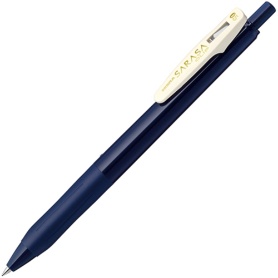 ゼブラ　ジェルボールペン　サラサクリップ　０．５ｍｍ　ブルーブラック　（軸色：ダークブルー）　ＪＪ１５－ＶＤＢ　１本