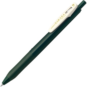 ゼブラ　ジェルボールペン　サラサクリップ　０．５ｍｍ　グリーンブラック　ＪＪ１５－ＶＧＢ　１本1
