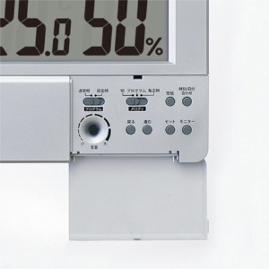セイコー　プログラム電波時計　温湿度表示付　掛置兼用　ＳＱ４３４Ｓ　１台3