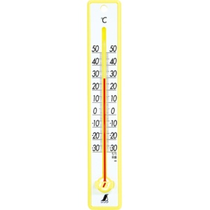 シンワ測定　寒暖計　２５ｃｍ　イエロー　４８３５７　１個1