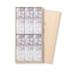 日本香堂　宇野千代のお線香　淡墨の桜　桐箱　６サック入　１セット