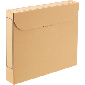 ＴＡＮＯＳＥＥ　ファイルボックス　Ａ４　背幅５３ｍｍ　ナチュラル　１パック（５冊）