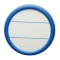 ソニック　丸型名札　大　両用　青　ＮＦ－６８５－Ｂ　１パック（１０個）