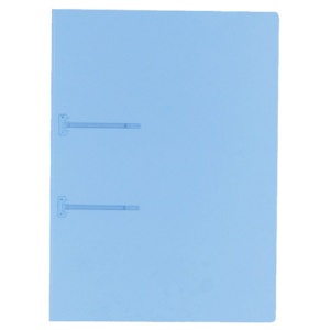 コクヨ　ファスナーファイル（クリヤーカラー）　Ａ４タテ　２穴　９０枚収容　青　フ－Ｐ１７０Ｂ　１冊1