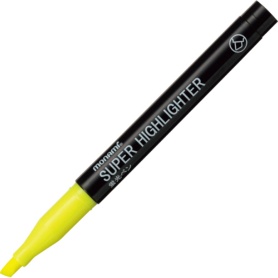 モナミ　蛍光ペン　ＳＵＰＥＲ　ＨＩＧＨＬＩＧＨＴＥＲ　黄　１８４０１　１本