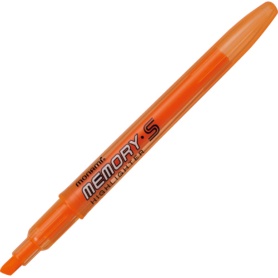 モナミ　蛍光ペン　ＭＥＭＯＲＹ・Ｓ　ＨＩＧＨＬＩＧＨＴＥＲ　橙　１８４０９　１本