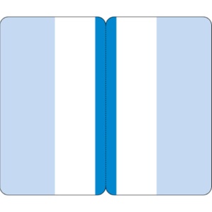 コクヨ　クリヤーホルダー用ラベル＜ＫａＴａＳｕ＞インデックスタイプ　Ｍ　青　タ－ＣＨ２２Ｂ　１パック（３０片：３片×１０シート）2