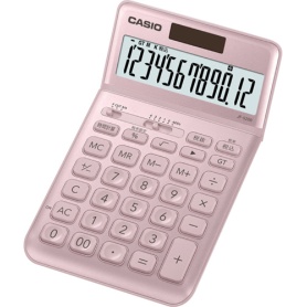 カシオ　デザイン電卓　１２桁　ジャストタイプ　ライトピンク　ＪＦ－Ｓ２００－ＰＫ－Ｎ　１台