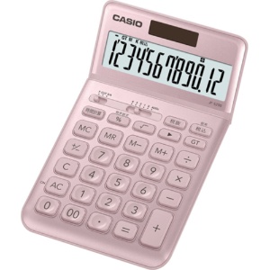 カシオ　デザイン電卓　１２桁　ジャストタイプ　ライトピンク　ＪＦ－Ｓ２００－ＰＫ－Ｎ　１台1