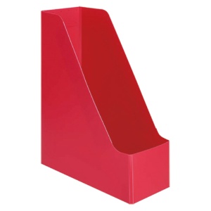 ＴＡＮＯＳＥＥ　ＰＰ製ボックスファイル（組み立て式）　Ａ４タテ　背幅１０３ｍｍ　レッド　１個1