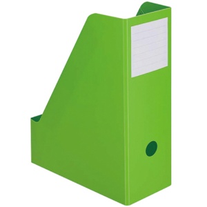 ＴＡＮＯＳＥＥ　ＰＰ製ボックスファイル（組み立て式）　Ａ４タテ　背幅１０３ｍｍ　グリーン　１個2