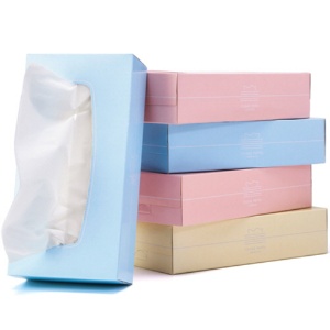 スバル紙販売　ティッシュペーパー　Ｐａｓｔｅｌ　１５０組／箱　１パック（５箱）2