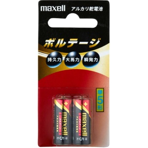 マクセル　アルカリ乾電池　ボルテージ　単５形　ＬＲ１（Ｔ）　２Ｂ　１パック（２本）1