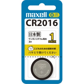 マクセル　コイン型リチウム電池　３Ｖ　ＣＲ２０１６　１ＢＳ　Ｂ　１個