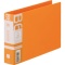 ライオン事務器　リングファイル　ＭＩＮＡＮＯ（ミナノ）　Ｂ６ヨコ　２穴　２００枚収容　背幅３５ｍｍ　オレンジ　ＲＦ－２２８Ｍ　１冊