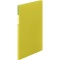 キングジム　ＦＡＶＯＲＩＴＥＳ　クリアーファイル（透明）　Ａ４タテ　２０ポケット　背幅１２ｍｍ　黄色　ＦＶ１６６Ｔキイ　１冊