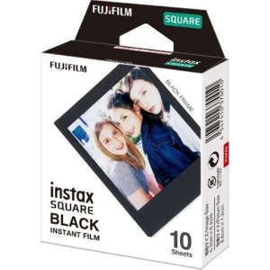 富士フイルム　インスタントカラーフィルム　ｉｎｓｔａｘ　ＳＱＵＡＲＥ　ブラック　１パック（１０枚）1