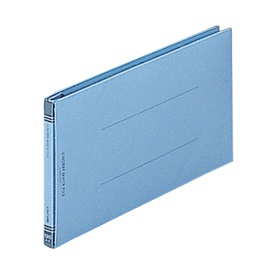 リヒトラブ　ユーノビクイックファイル　５×１１ヨコ　１２００枚収容　背幅１３－１３３ｍｍ　青　Ｆ－５８０－９　１冊