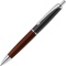 ゼブラ　エマルジョンボールペン　フィラーレＷＤ　ノック式　ウッドブラック　Ｐ－ＢＡ７６－ＷＤＢＫ　１本