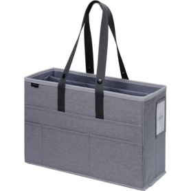 ソニック　ユートリム　キャビネットバッグ　１６ｃｍ幅　１５．６型ノートＰＣ対応　グレー　ＵＴ－１４６３－ＧＬ　１個