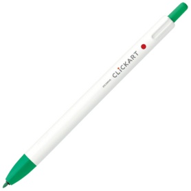 ゼブラ　ノック式水性カラーペン　クリッカート　緑　ＷＹＳＳ２２－Ｇ　１本