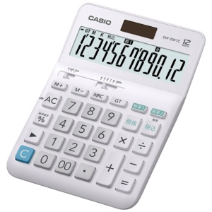 カシオ　Ｗ税率電卓　１２桁　デスクタイプ　ＤＷ－２００ＴＣ－Ｎ　１台2