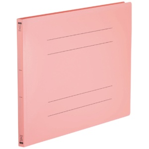 ＴＡＮＯＳＥＥ　フラットファイル（再生ＰＰ）　Ａ３ヨコ　１５０枚収容　背幅１８ｍｍ　ピンク　１パック（５冊）1