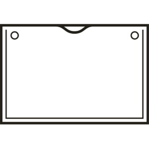 コクヨ　ペットカードケース（薄型タイプ・硬質）　Ａ４　再生ＰＥＴ　クケ－３０３４　１枚2