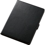 エレコム　１０．２型ｉＰａｄ用ソフトレザーケース（３６０）　ブラック　ＴＢ－Ａ１９Ｒ３６０ＢＫ　１個