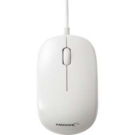 ハイディスク　光学式有線マウス　ホワイト　ＨＤＭ－２１０６ＷＨ　１個