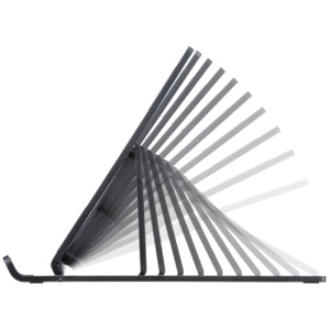 サンワサプライ　ノートパソコン用モバイルスタンド（角度調整・折りたたみタイプ）　１５．６型対応　ブラック　ＰＤＡ－ＳＴＮ５３ＢＫ　１個3