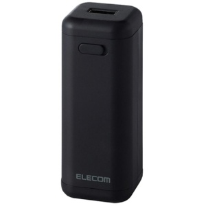 エレコム　乾電池式モバイルバッテリー（Ａ×１／単３電池４本付属）　ブラック　ＤＥ－ＫＤ０１ＢＫ　１個1